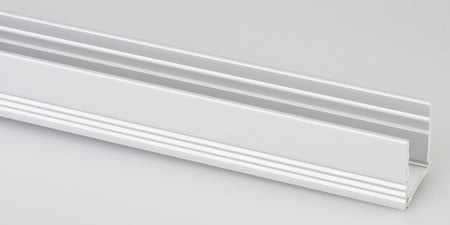 led stripprofiel pro line alu hoog met heldere afdekkap