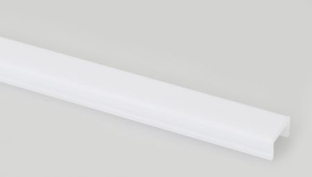 diffuse afdekkap voor led stripprofiel pro line alu laag