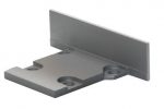 Eindkap aluminium Pro Line ALU 25 mm inbouw