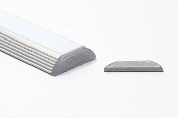 Eindkappen voor led profiel pro line semi round 7mm