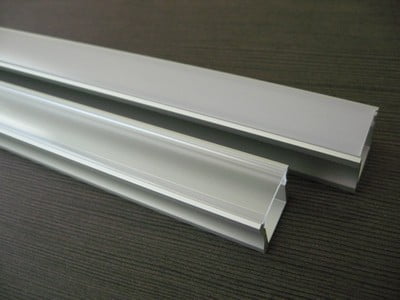 heldere afdekkap op led stripprofiel slim line 15mm 4