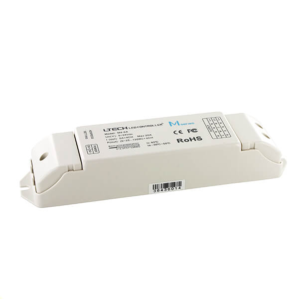 RGBW LED CONTROLLER M4 Touch 4x 5A - Afbeelding 7