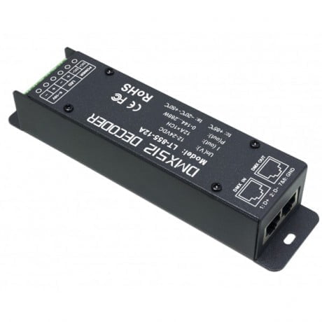 LED Controller DMX 1x 12A RJ45
