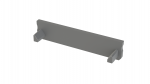 eind kap zonder draadvoer voor led profiel led line 900