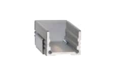 montagebeugel van het led profiel pro line alu laag