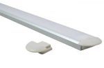 Eindkap zonder draaddoorvoer Led Line Alu 7 mm inbouw