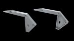 Eindkap links met draaddoorvoer voor LED LINE 3500 Trapprofiel