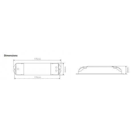 LED Controller 0-10V 1x 12A - Afbeelding 2