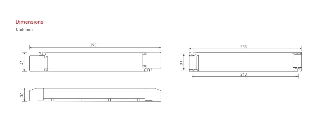 Triac led driver 75W