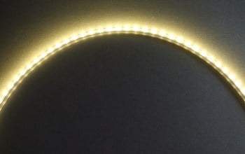 voorbeeld van de verlichting van led stripprofiel pro line micro flex 2