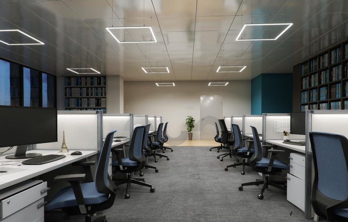 Voorbeeld verlichting LED PROFIEL LED LINE 4300