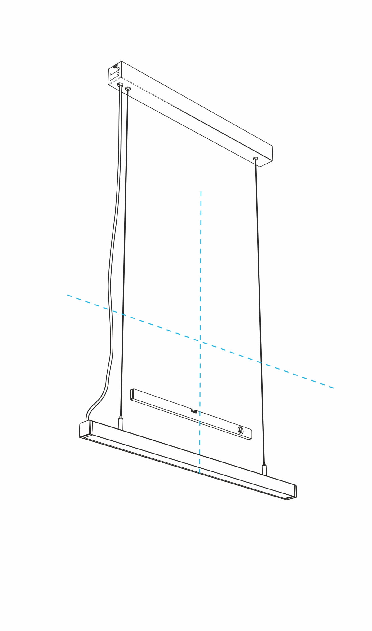 Led Pendel Armatuur - Lumi Linear Dileda - Afbeelding 6