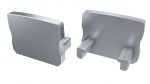LUMINES ALU eindkap A HIGH zilver Universeel