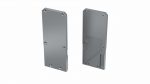 Eindkappen LUMINES UNICO + TALIA M2 zilver rechts rechts