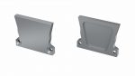 LUMINES ALU Eindkap Strada zilver Universeel