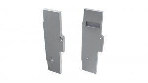 LUMINES ALU eindkap TIANO zilver rechts basisafwerking rechts
