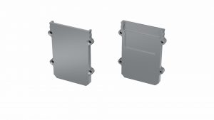 LUMINES ALU Eindkap Strada M3 zilver Universeel