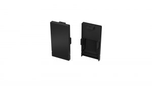 LUMINES ALU Eindkap Fixo zwart gelakt Universeel